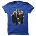 Shirt Sherlock drapeau union jack bleu pour homme et femme