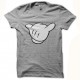 Shirt Mickey Cool Gris pour homme et femme