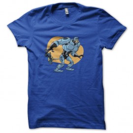 Shirt Robocop bleu pour homme et femme