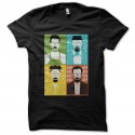 Shirt Breaking Bad de Walter White a Heisenberg noir pour homme et femme