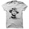 Shirt clint eastwood blanc pour homme et femme