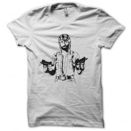 Shirt chuck norris blanc pour homme et femme