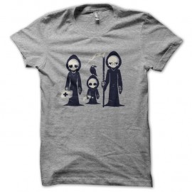 Shirt grim family gris pour homme et femme