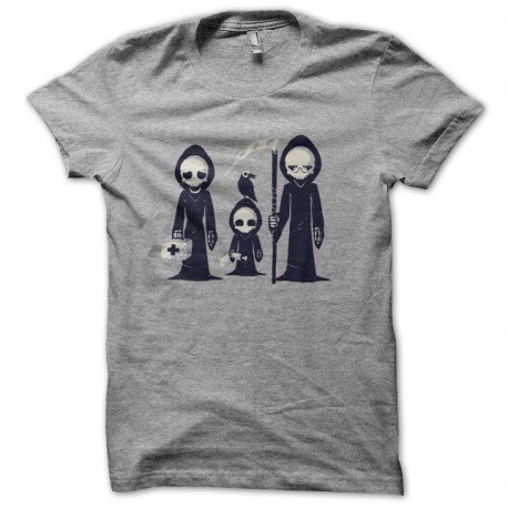 Shirt grim family gris pour homme et femme