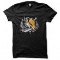 Shirt sword fox noir pour homme et femme