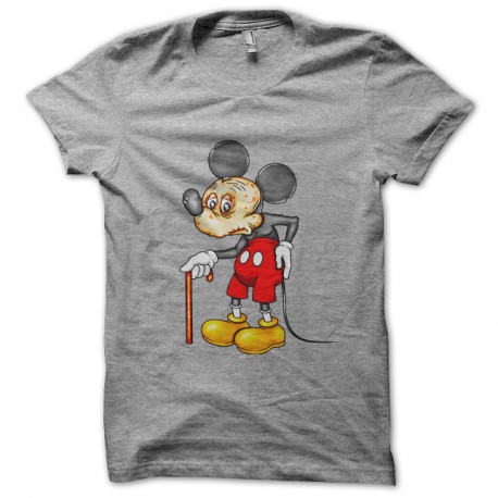 Shirt papy mickey gris pour homme et femme