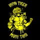 Shirt iron tiger muay thai noir pour homme et femme