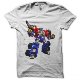 Shirt OptimusPrime blanc pour homme et femme