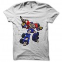 Shirt OptimusPrime blanc pour homme et femme