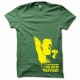 Shirt Afro Revolution jaune/vert bouteille pour homme et femme