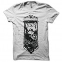 Shirt chien feroce blanc pour homme et femme