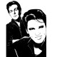 Shirt elvis et Paul McCartney blanc pour homme et femme