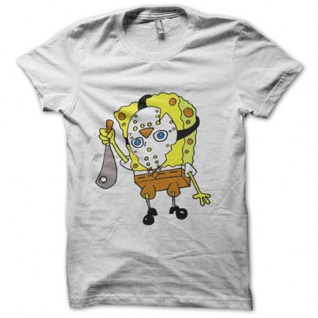 Shirt Jasn Spongebob blanc pour homme et femme