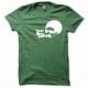 Shirt Afro Funk blanc/vert bouteille pour homme et femme