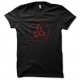 Shirt logo 666 noir pour homme et femme