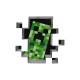 Shirt minecraft blanc pour homme et femme