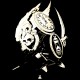 Shirt memento mori noir pour homme et femme