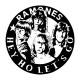 Shirt groupe punk ramones blanc pour homme et femme