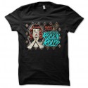 Shirt Rock N Roll noir pour homme et femme