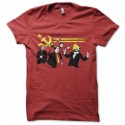Shirt communist party rouge pour homme et femme