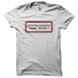 Shirt douyou douyou saint tropez blanc pour homme et femme