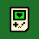 Shirt Game Boy lover vert pour homme et femme