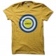 Shirt capitaine ricard parodie captain america jaune pour homme et femme