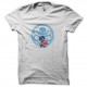 Shirt mini captain america blanc pour homme et femme