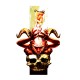 Shirt bebe pris par satan par blanc pour homme et femme