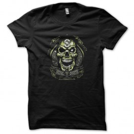 Shirt original gangster skull noir pour homme et femme
