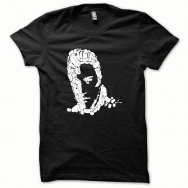 Shirt Elvis Presley Blanc/Noir pour homme et femme
