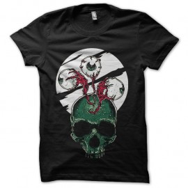 Shirt crane tendance noir pour homme et femme