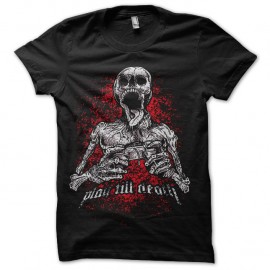 Shirt skull gamer noir pour homme et femme