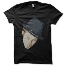 Shirt tom waits noir pour homme et femme