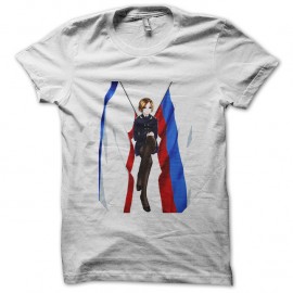 Shirt Natalia Poklonskaya anime style blanc pour homme et femme