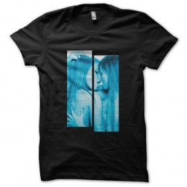 Shirt sexy kiss noir pour homme et femme