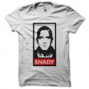 Shirt eminem shady parodie obey blanc pour homme et femme