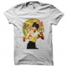 Shirt bruce lee le dragon blanc pour homme et femme