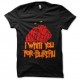 Shirt hellboy want you noir pour homme et femme