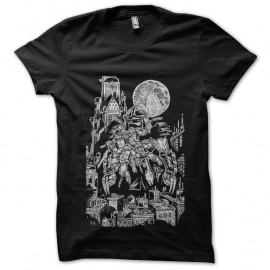 Shirt tortues ninja shredder blanc pour homme et femme