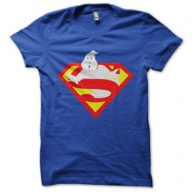 Shirt sos fantome piege par superman bleu pour homme et femme