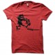 Shirt Zombie gag rouge pour homme et femme
