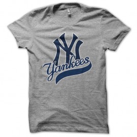 Shirt New York Yankees Gray pour homme et femme