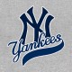 Shirt New York Yankees Gray pour homme et femme