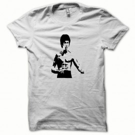Shirt Bruce Lee noir/blanc pour homme et femme