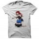 Shirt manga gamers blanc pour homme et femme