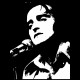 Shirt elvis vecteur noir pour homme et femme