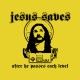 Shirt jesus gamers jaune pour homme et femme
