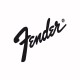Shirt Fender classic Noir/Blanc pour homme et femme