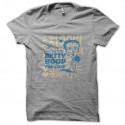 Shirt betty boop gris pour homme et femme